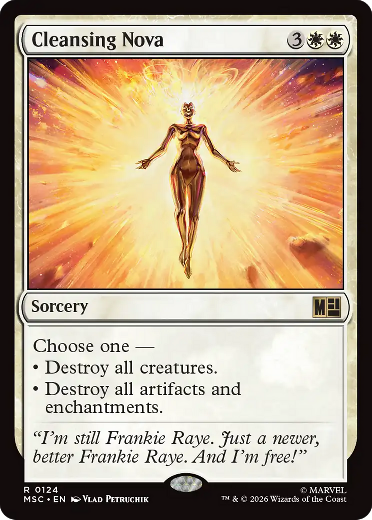 Cleansing Nova [Marvel Super Heroes Commander]