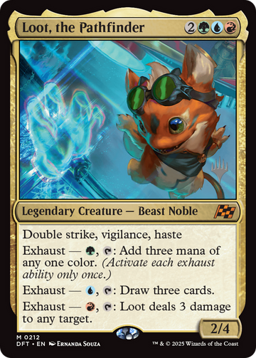 Loot, the Pathfinder (Promo Pack) [Aetherdrift Promos]