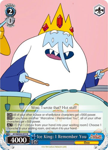 Ice King: I Remember You (AT/WX02-077 R) [Adventure Time]