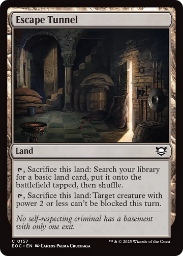 Escape Tunnel [Edge of Eternities Commander]