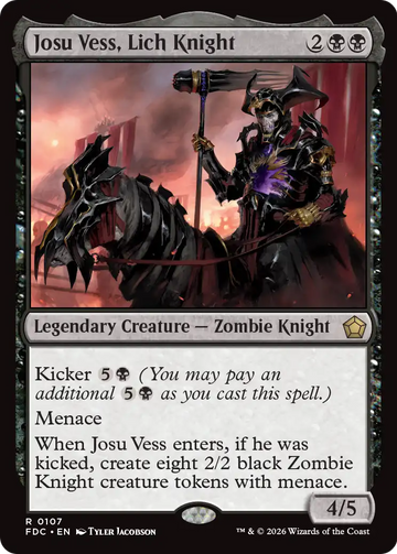 Josu Vess, Lich Knight [Foundations Commander]