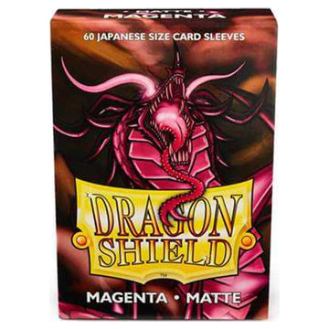 Dragon Shield Sleeves: Japanese- Matte Magenta (60)