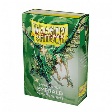 Dragon Shield Sleeves: Japanese Matte Emerald (60 ct.)