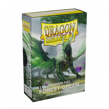 Dragon Shield Sleeves: Japanese Matte Forest Green (60 ct.)