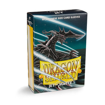 Dragon Shield Sleeves: Japanese- Matte Jet (60 ct.)
