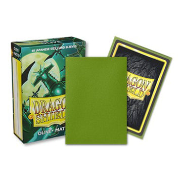 Dragon Shield Sleeves: Japanese- Matte Olive (60 ct.)