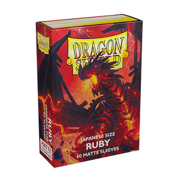 Dragon Shield Sleeves: Japanese- Matte Ruby 'Geledar' (60)