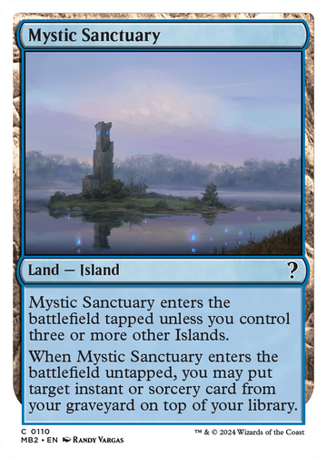 Mystic Sanctuary (White Border) [Mystery Booster 2]