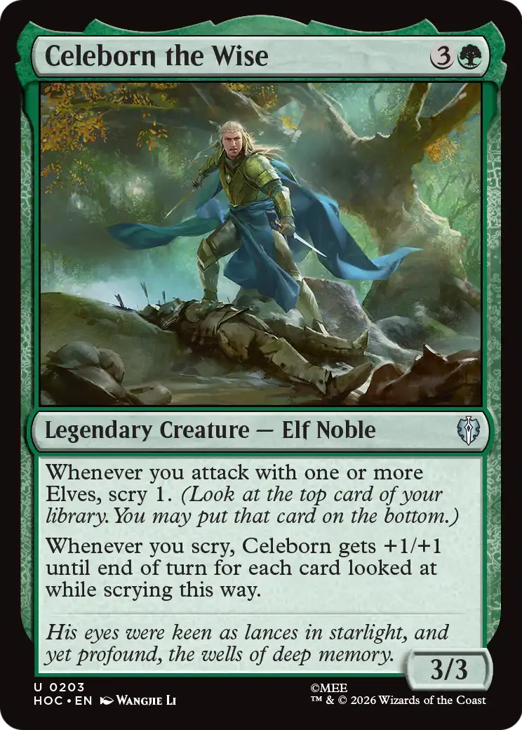 Celeborn the Wise [The Hobbit: Eternal-Legal]