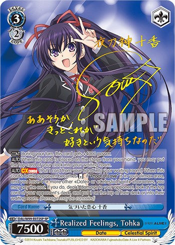 Realized Feelings, Tohka [Date A Live Vol.2]
