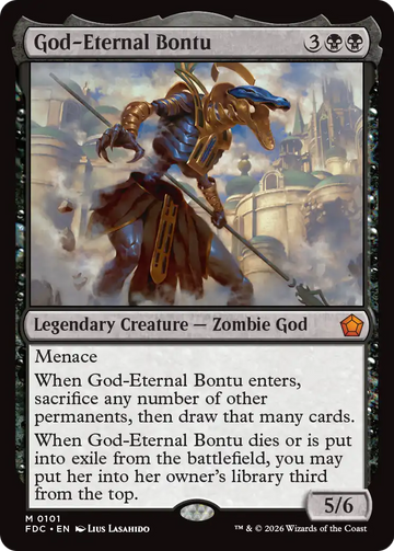 God-Eternal Bontu [Foundations Commander]