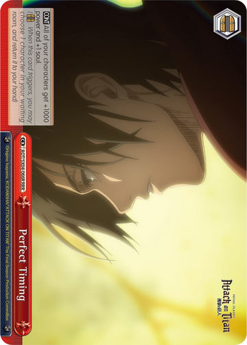 Perfect Timing (Foil) [Attack On Titan: Final Season]