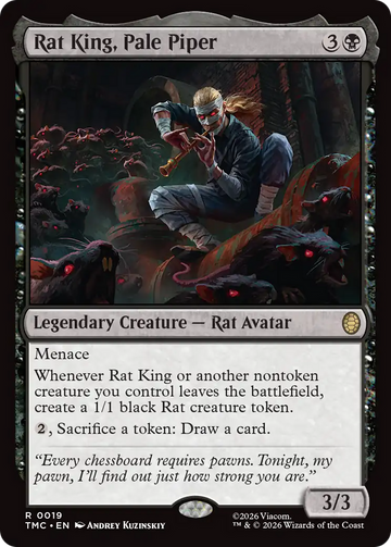 Rat King, Pale Piper [Teenage Mutant Ninja Turtles Commander]