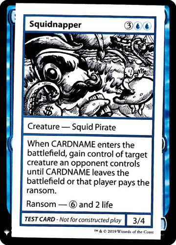 Squidnapper [Mystery Booster Playtest Cards]