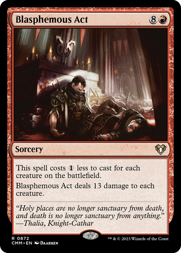 Blasphemous Act [Commander Masters]