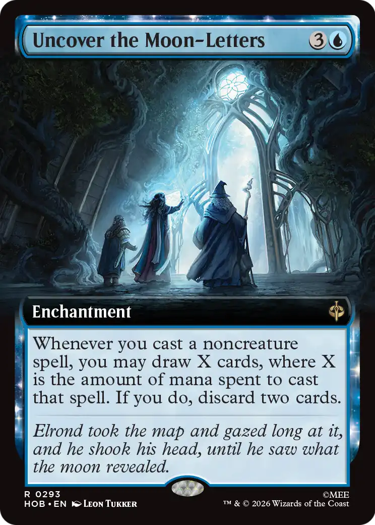 Uncover the Moon-Letters (Extended Art) [The Hobbit]