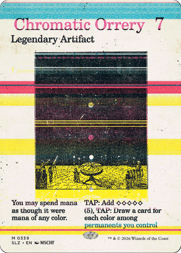 Chromatic Orrery (0339) [Secret Lair x MSCHF: The Zeta Set]