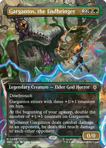 Gargantos, the Endbringer (Borderless) [Marvel: Darkhold Destiny Commander]