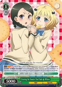 Craving for Sweets Too! Saki & Milana (GGO/S59-E008S SR) [Gun Gale Online]