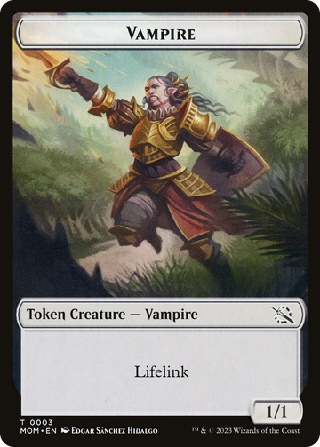 Vampire // Horse Double-Sided Token [The List]