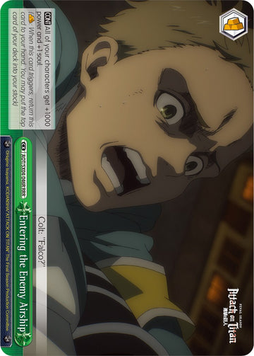 Entering the Enemy Airship (Foil) [Attack On Titan: Final Season]