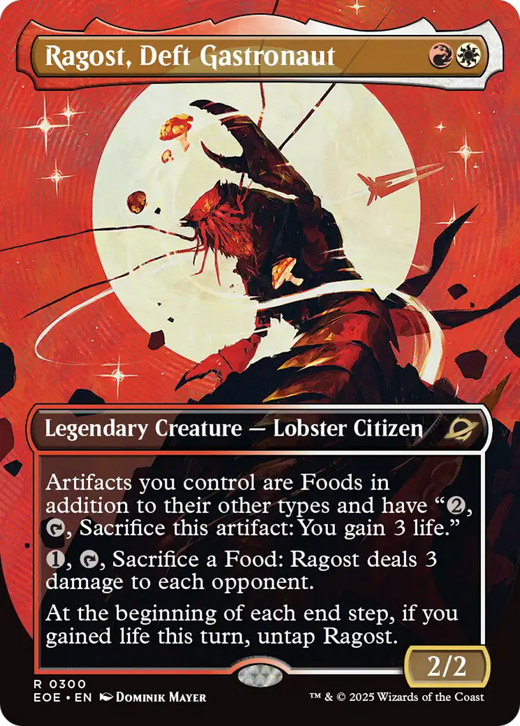 Ragost, Deft Gastronaut (Borderless) [Edge of Eternities]