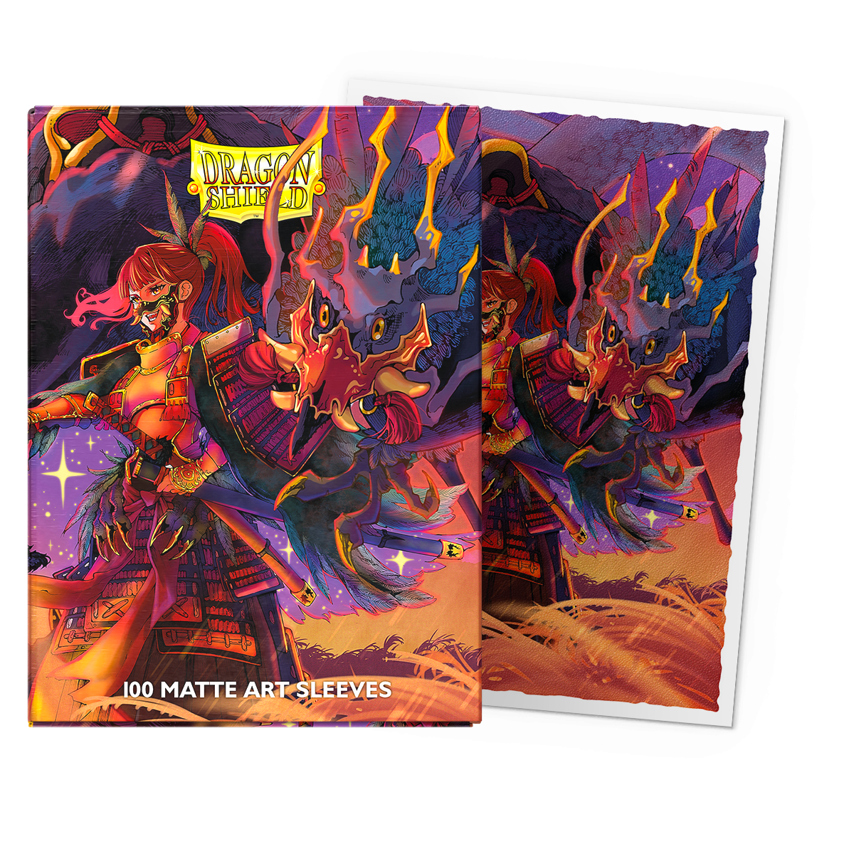 Dragon Shield: Standard 100ct Art Sleeves - The Fallen (Matte)