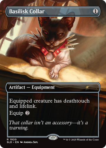 Basilisk Collar (1920) (Rainbow Foil) [Secret Lair Drop Series]
