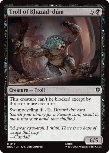 Troll of Khazad-dum [The Hobbit: Eternal-Legal]