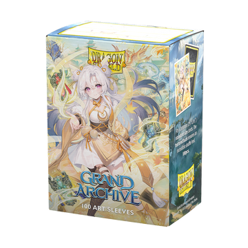 Dragon Shield: Standard 100ct Art Sleeves - Grand Archive (Guo Jia, Heaven's Favored - Matte)