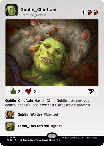 Goblin Chieftain [Secret Lair Drop Series]