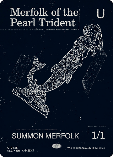 Merfolk of the Pearl Trident (0145) [Secret Lair x MSCHF: The Zeta Set]