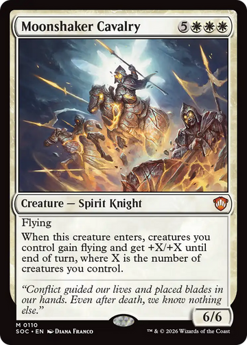 Moonshaker Cavalry [Secrets of Strixhaven Commander]