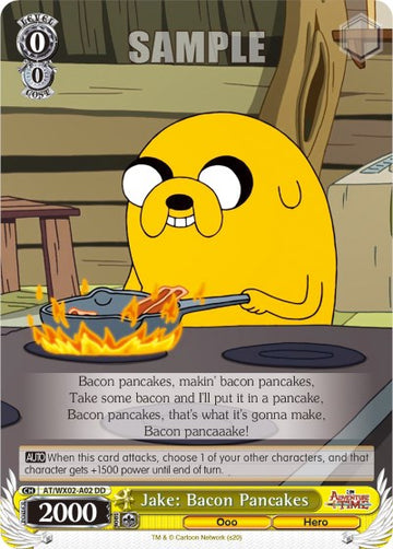 Jake: Bacon Pancakes (AT/WX02-A02) (Promo) [Adventure Time]