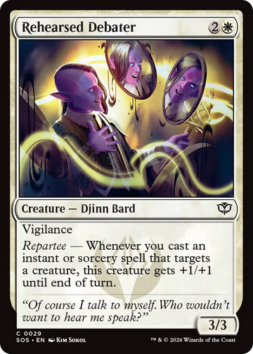 Rehearsed Debater [Secrets of Strixhaven]