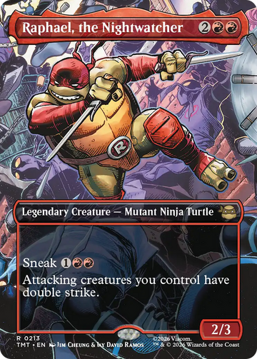Raphael, the Nightwatcher (Borderless) [Teenage Mutant Ninja Turtles]