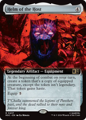 Helm of the Host (Extended Art) [Marvel Super Heroes Commander]