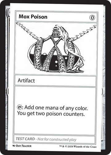 Mox Poison [Mystery Booster 2 Playtest Cards]