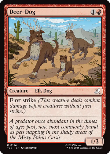 Deer-Dog [Avatar: The Last Airbender: Eternal-Legal]
