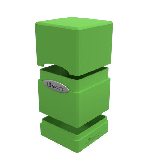 Ultra Pro Satin Tower Deck Box Classic Lime Green