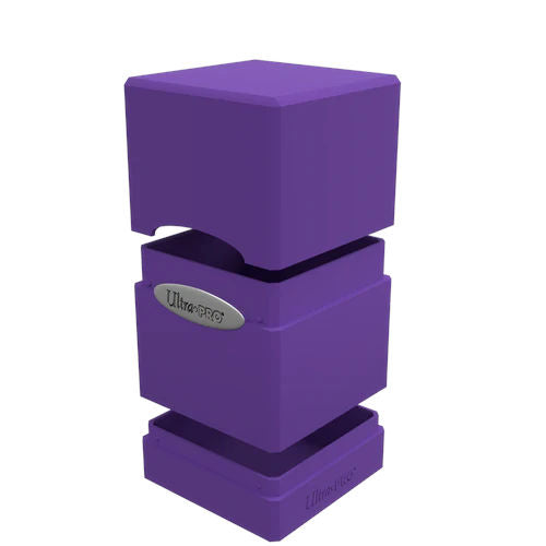 Ultra Pro Satin Tower Deck Box Classic Royal Purple
