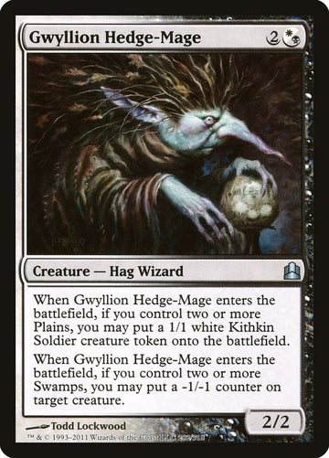 Gwyllion Hedge-Mage [Commander 2011]