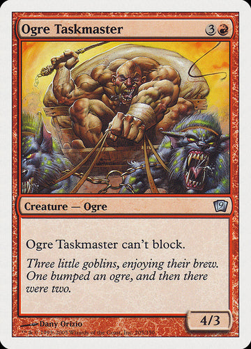 Ogre Taskmaster [Ninth Edition]