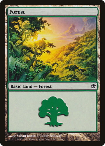 Forest (39) [Duel Decks: Ajani vs. Nicol Bolas]