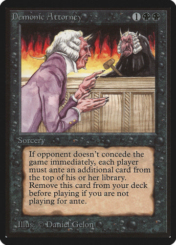 Demonic Attorney [Beta Edition]