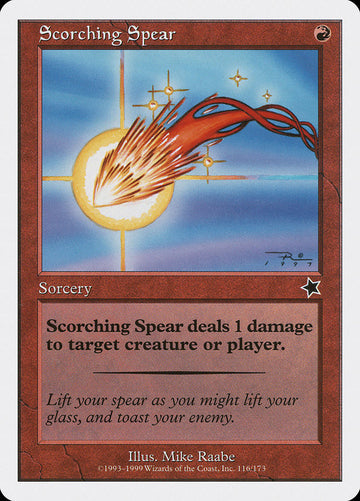 Scorching Spear [Starter 1999]