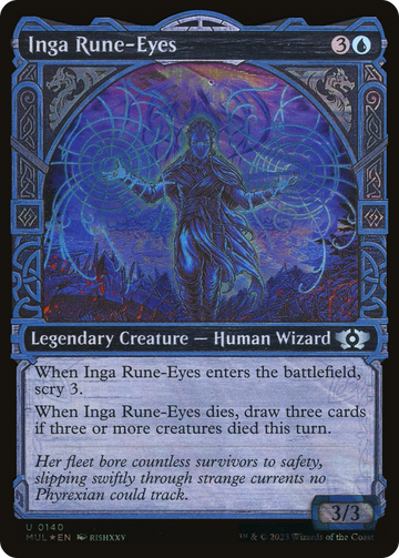 Inga Rune-Eyes (Halo Foil) [Multiverse Legends]