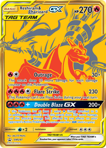 Reshiram & Charizard GX (SM247) [Sun & Moon: Black Star Promos]