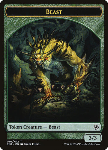 Beast Token [Conspiracy: Take the Crown Tokens]