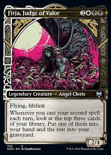 Firja, Judge of Valor (Showcase) [Kaldheim]